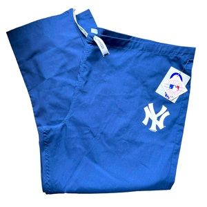 NWT New York Yankees Cherokee Uniform Scrub Pants‎ XXL